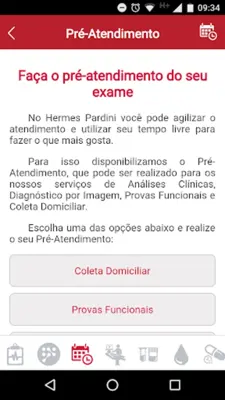 Hermes Pardini android App screenshot 2